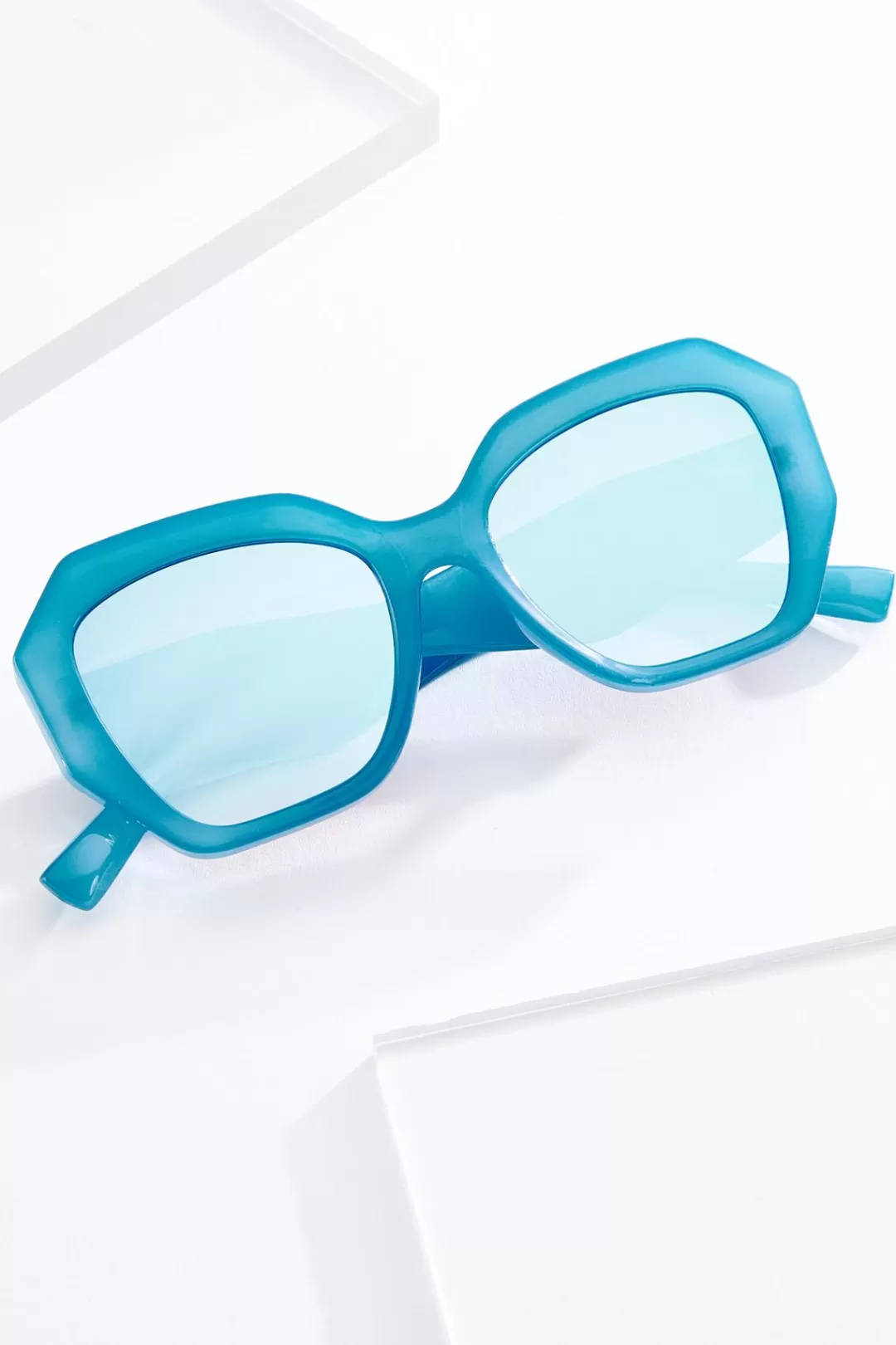 Cato Sunglasses | Blue Mirror Lens Sunglasses