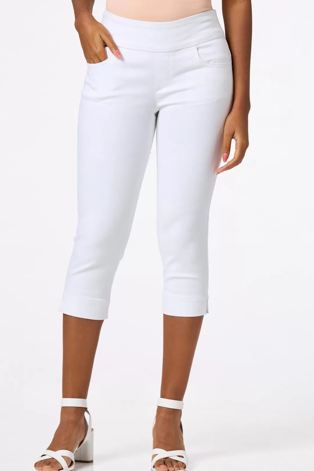 Cato Jeans | Cropped High Rise Jeans