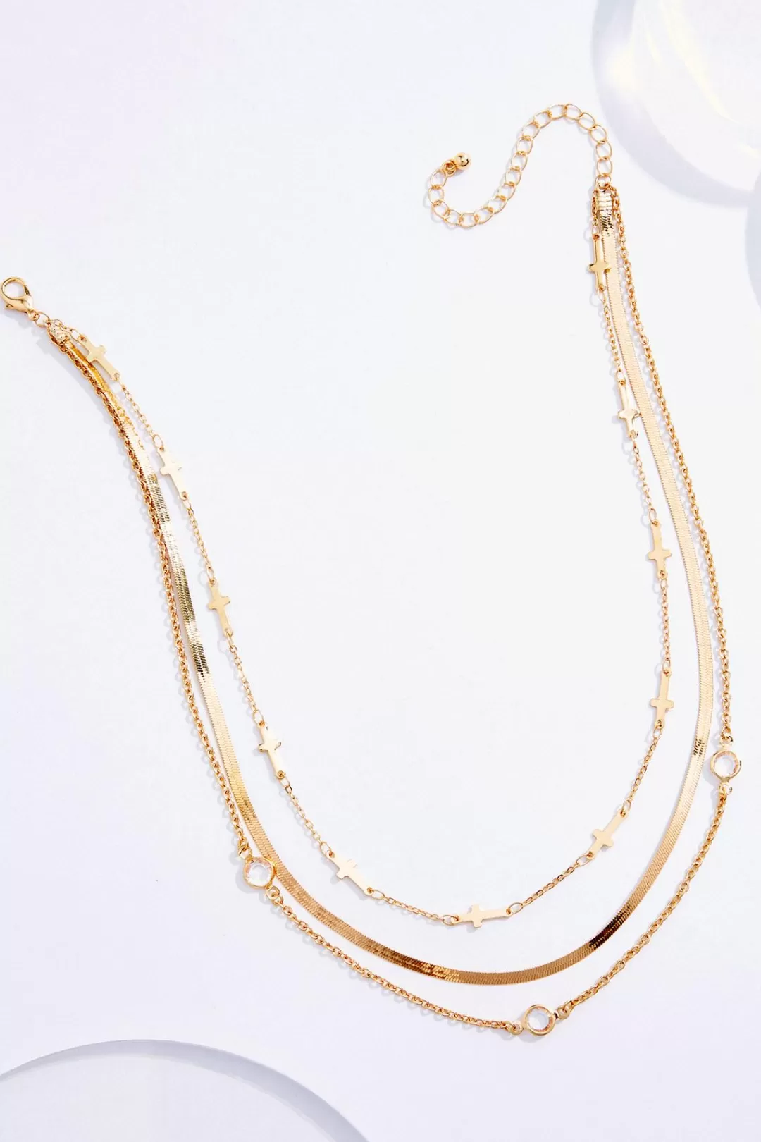 Cato Inspirational | Necklaces | Delicate Inspirational Layered Necklace