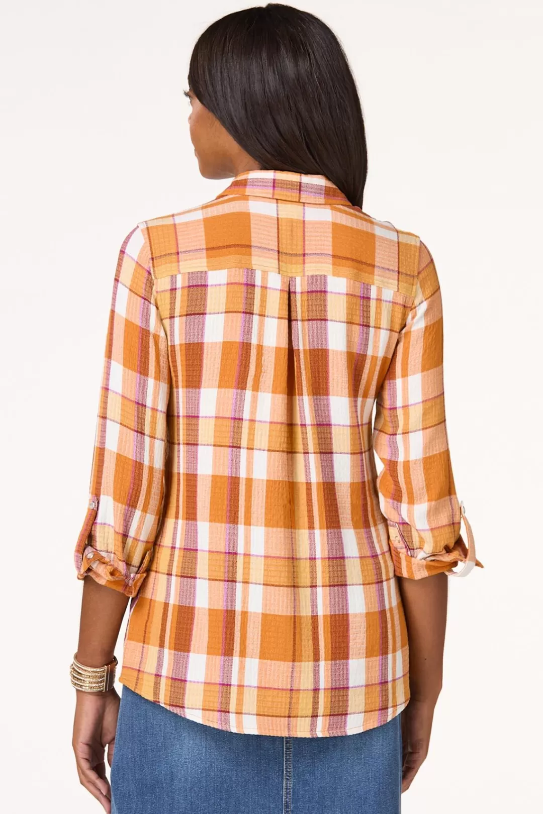 Cato Tops | Plaid Shirt