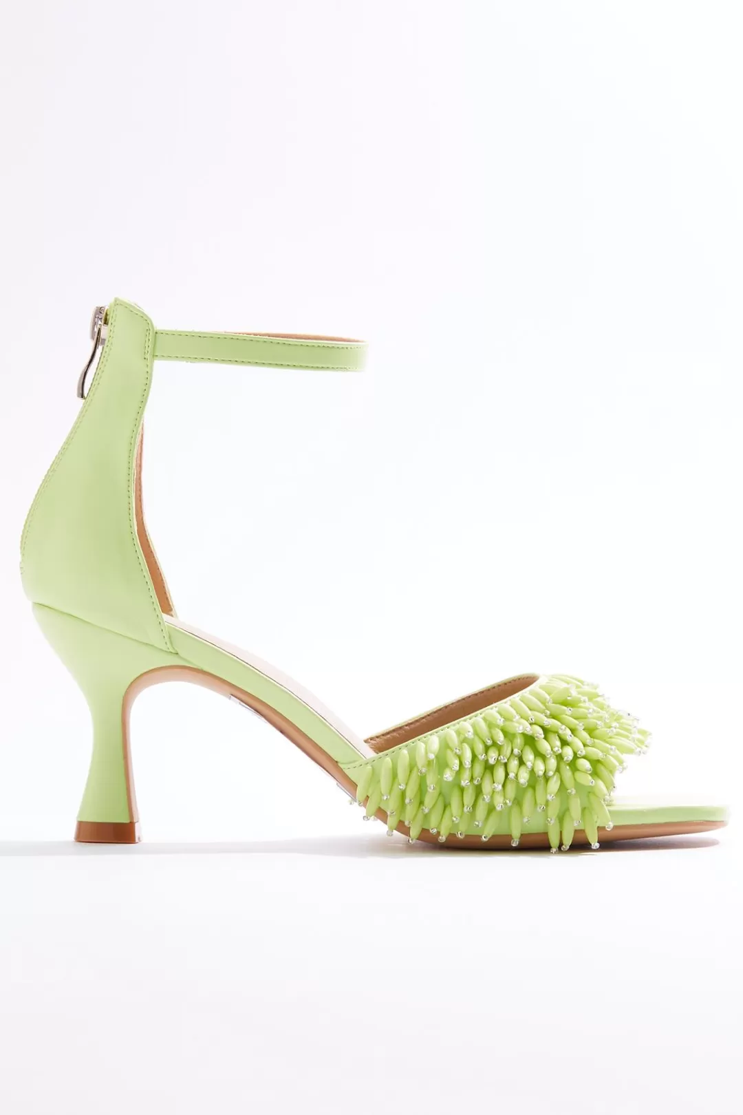 Cato Sandals | Heels | Fringe Bead Dressy Heel Sandals