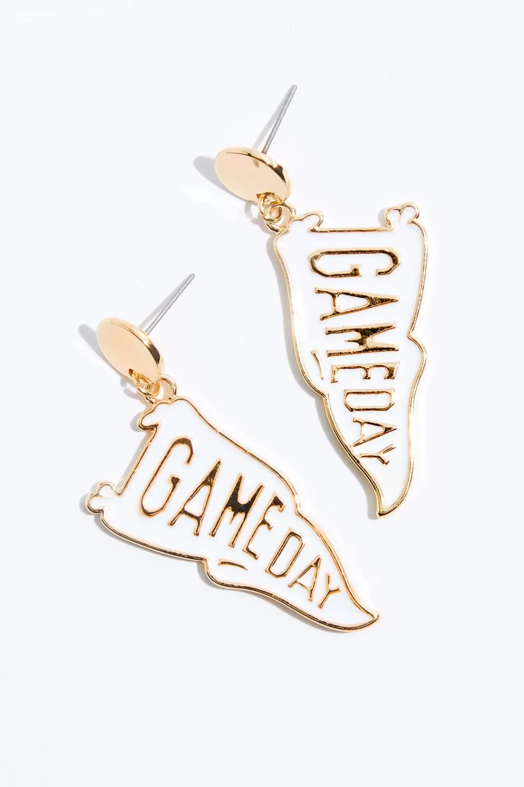 Cato Earrings | Game Day Flag Earrings