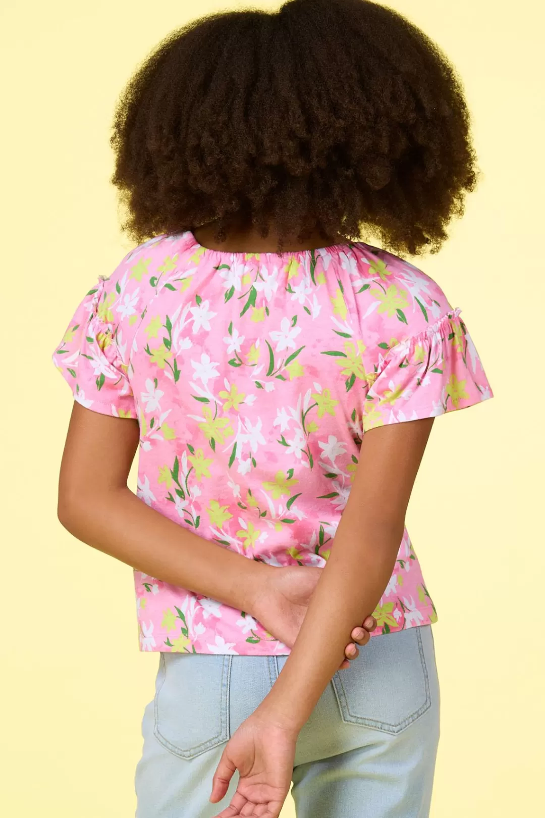 Cato Tops & Jackets | Girls Pink Floral Top