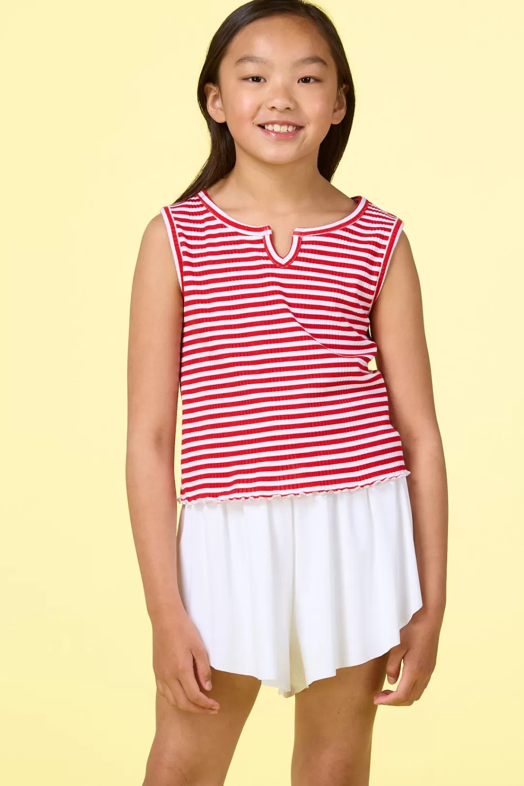 Cato Tops & Jackets | Girls Red And White Stripe Tank