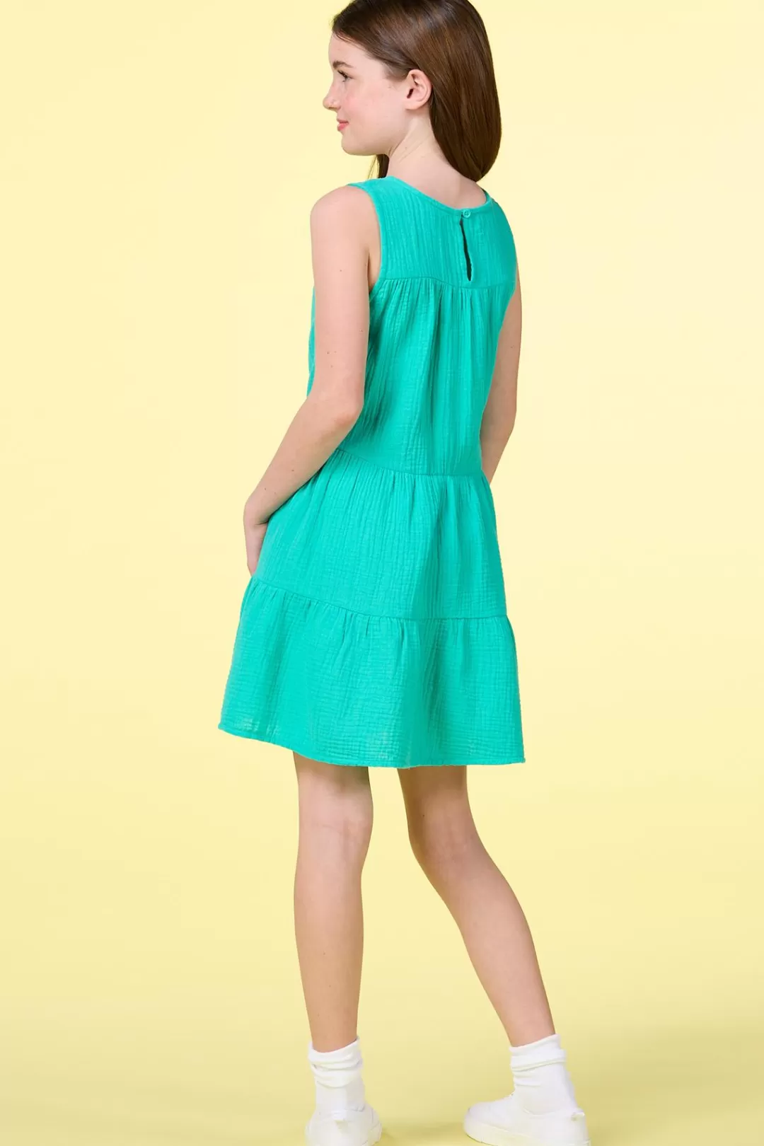 Cato Dresses | Girls Ripple Babydoll Dress