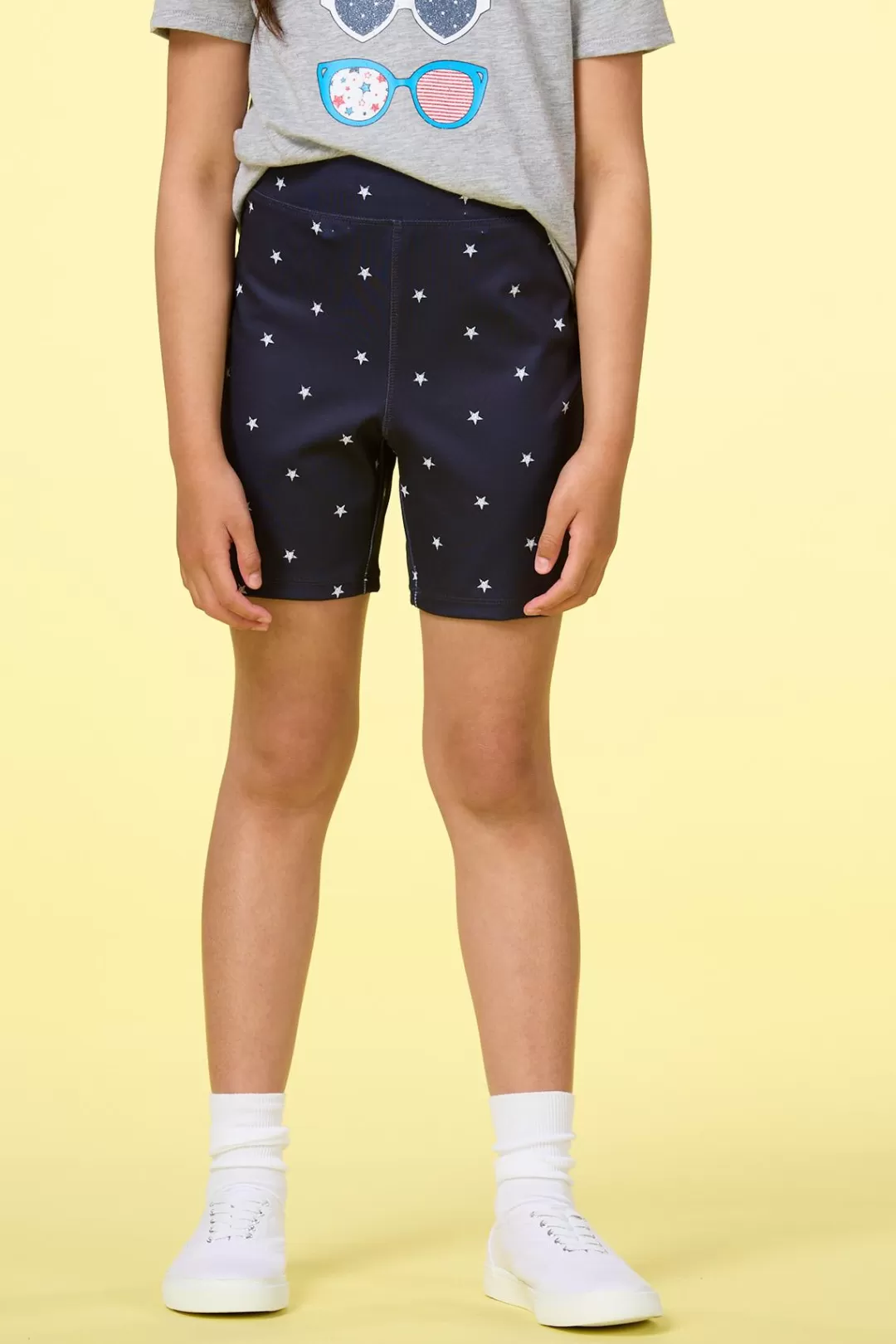 Cato Bottoms | Girls Star Biker Shorts