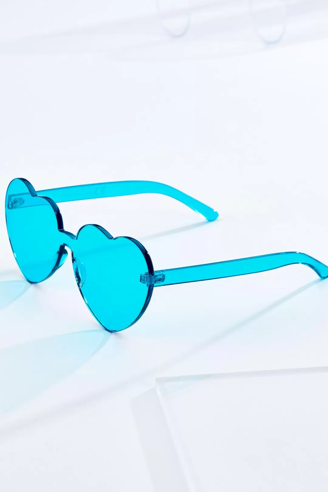 Cato Sunglasses | Heart Rimless Sunglasses