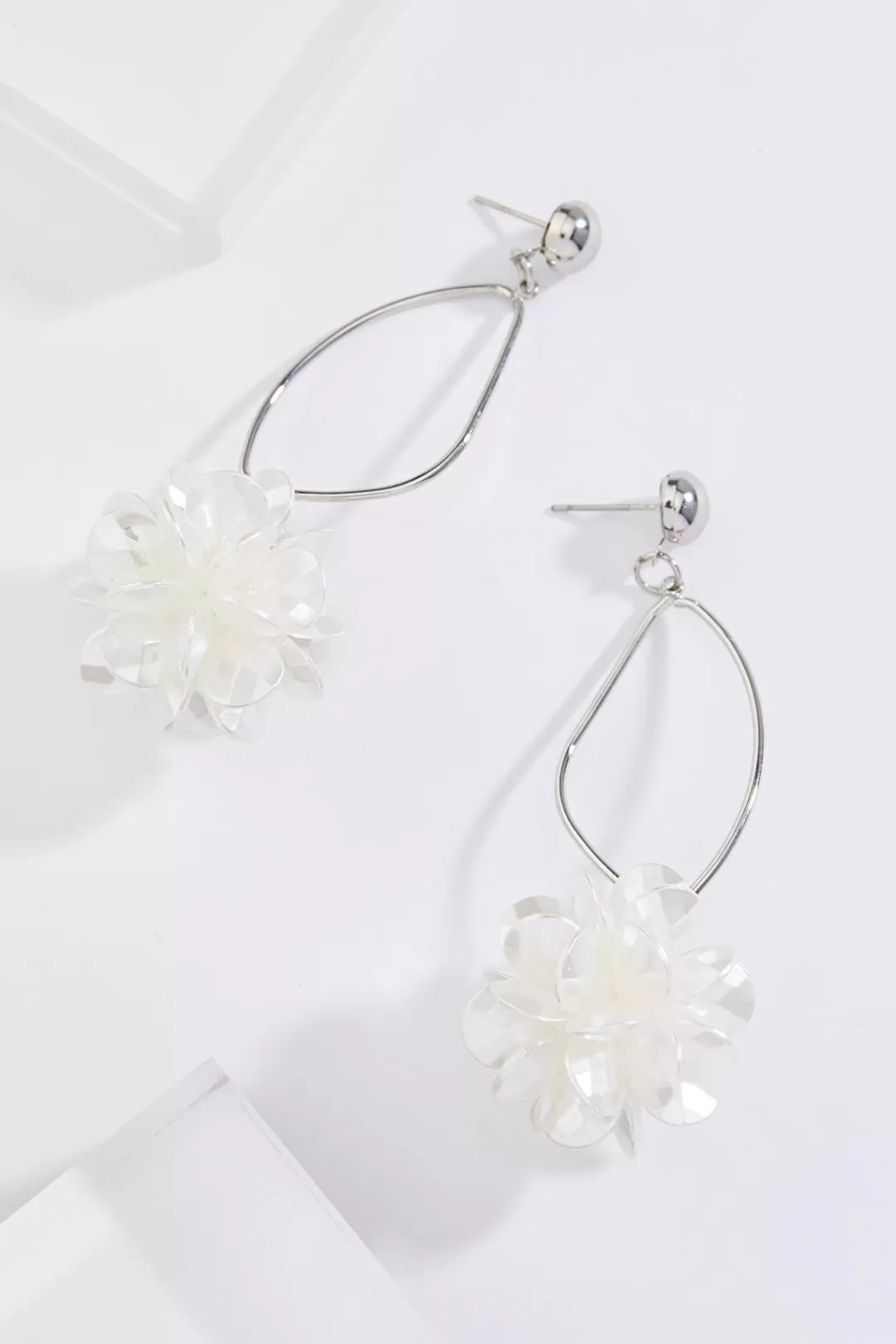 Cato Social Occasion | Earrings | Flower Petal Dangle Earrings