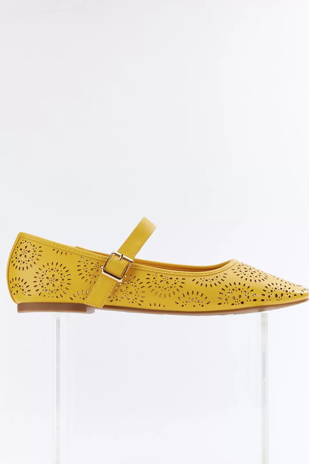 Cato Flats | Laser Cut Mary Jane Flats