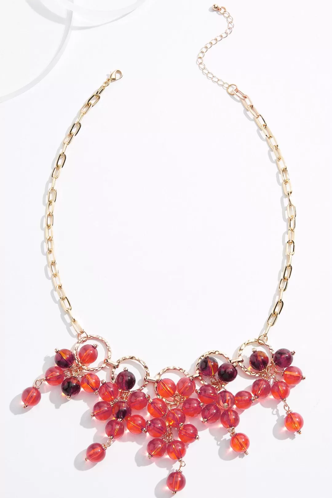 Cato Necklaces | Lucite Cluster Short Necklace