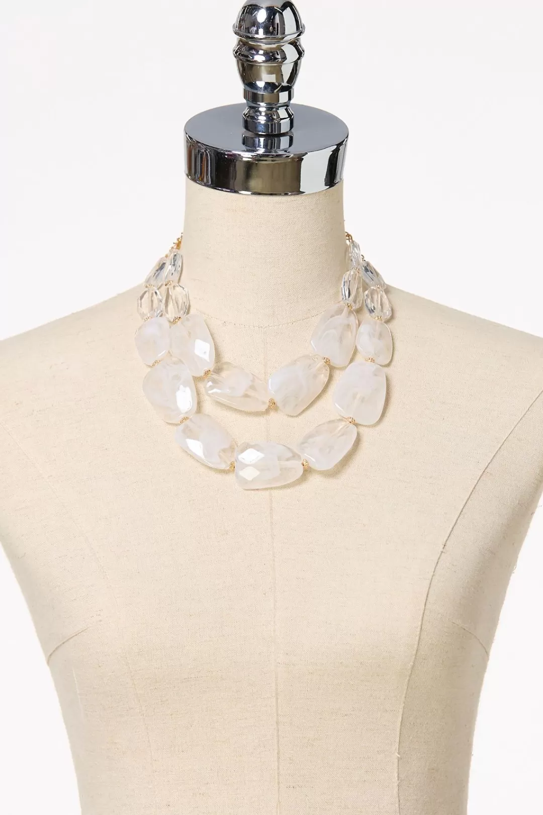 Cato Necklaces | Sets | Lucite Layered Necklace Set