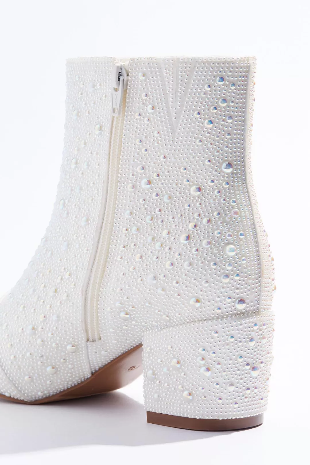 Cato Boots | Pearl Stone Embellished Boots