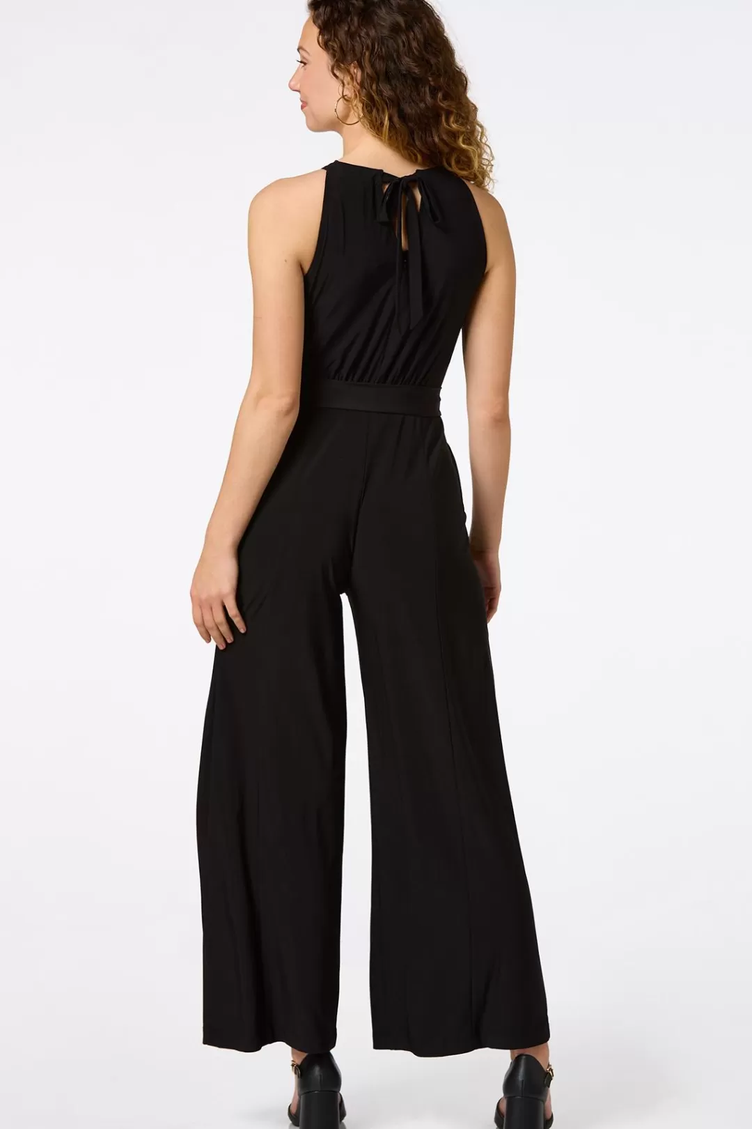 Cato Petites | Dresses | Petite Cleo Tie Waist Jumpsuit