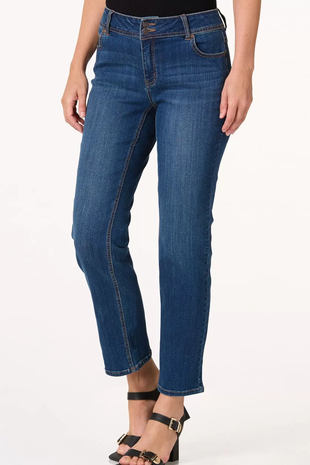 Cato Petites | Jeans | Petite Curvy Straight Leg Jeans