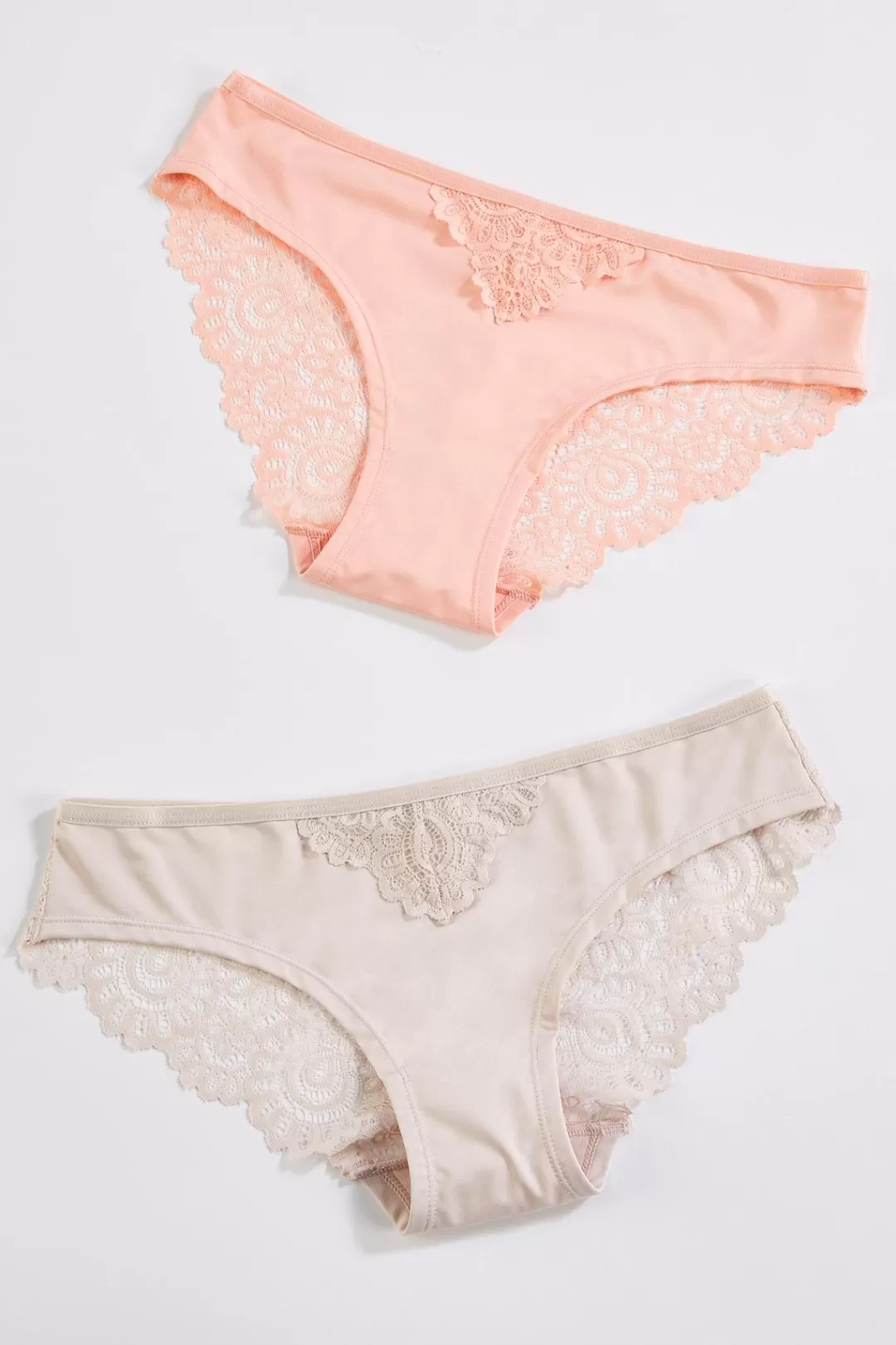 Cato Intimates | Nude Lace Panty Set