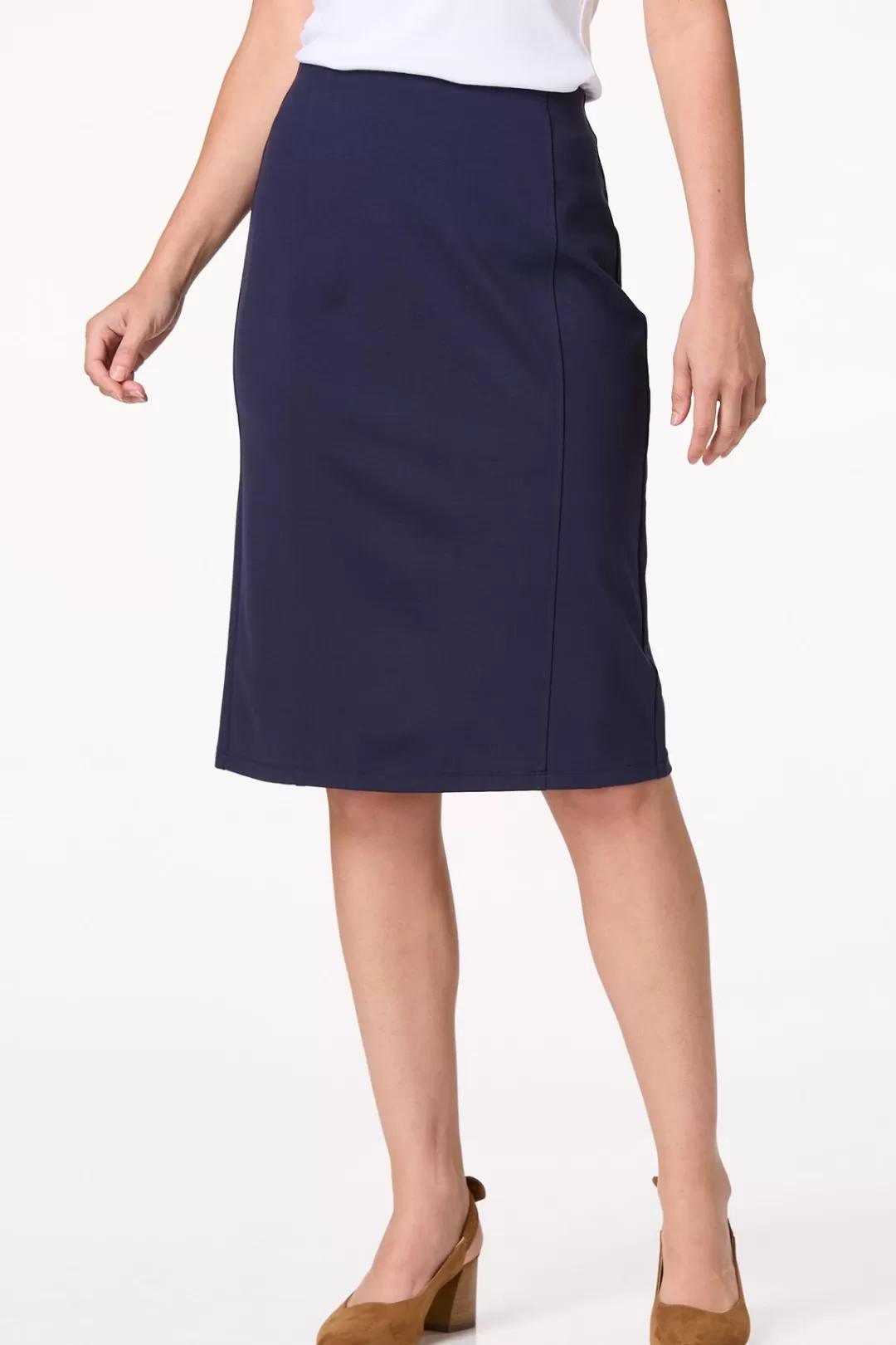 Cato Suiting | Skirts | Ponte Pull- On Pencil Skirt