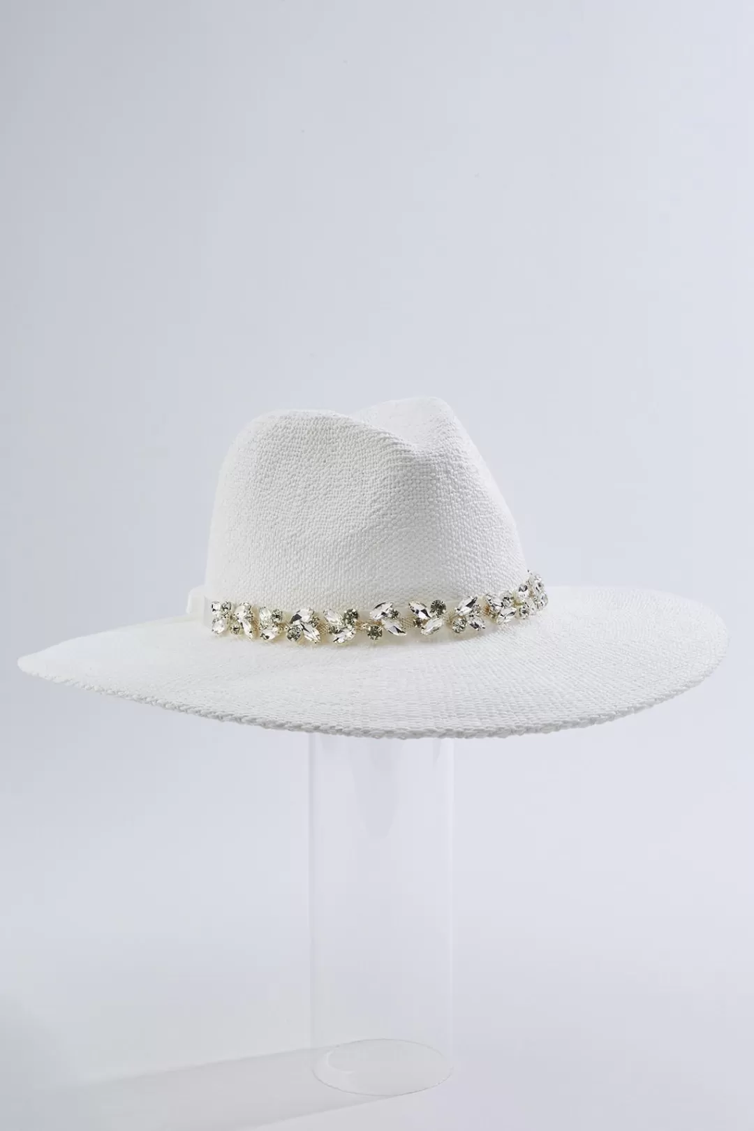 Cato Hats & Hair | Rhinestone Embellished Panama Hat