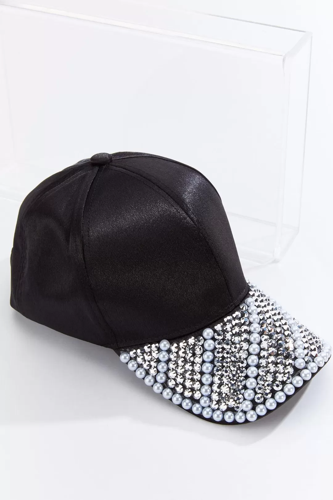 Cato Hats & Hair | Sateen Bling Baseball Hat