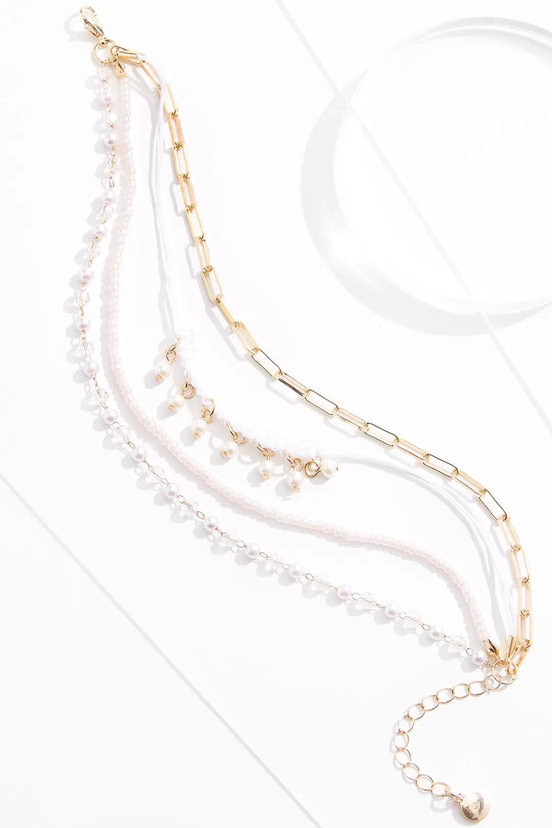 Cato Anklets | Shaky Pearl Beaded Anklet