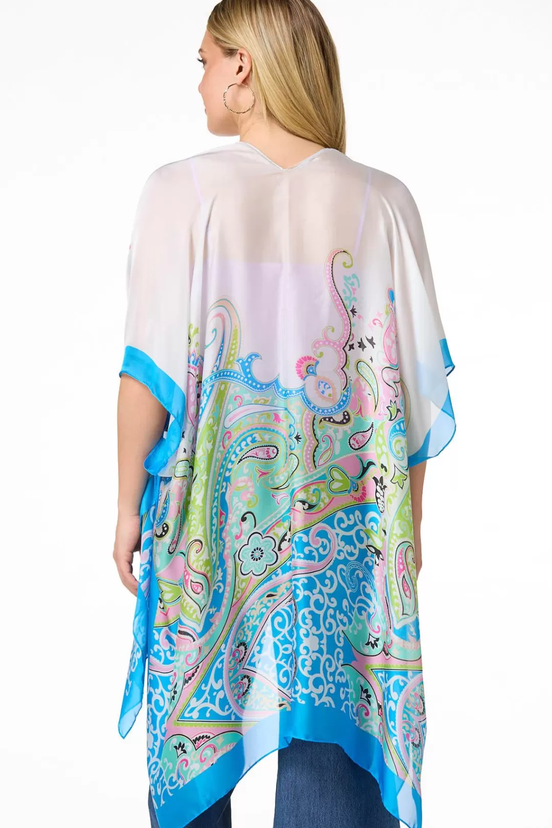 Cato Cover Ups | Tops | Silky Paisley Kimono