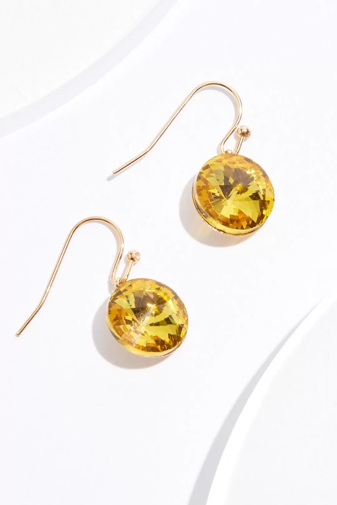 Cato Earrings | Small Glass Dangle Earrings